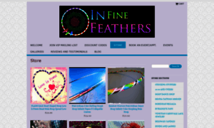 Infinefeathers.com thumbnail