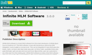 Infinite-mlm-software.soft112.com thumbnail