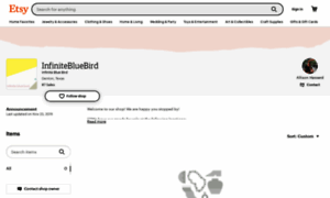 Infinitebluebird.etsy.com thumbnail