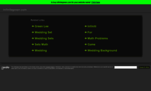 Infinitegreen.com thumbnail