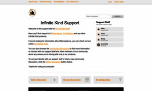 Infinitekind.tenderapp.com thumbnail