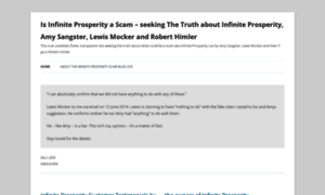 Infiniteprosperityscam.wordpress.com thumbnail