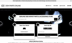 Infinitipartsus.com thumbnail