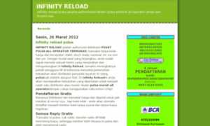 Infinity-reloadpulsa.blogspot.com thumbnail