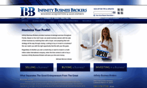 Infinitybusinessbrokers.com thumbnail