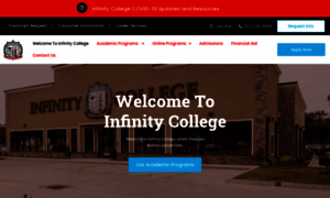 Infinitycollege.edu thumbnail