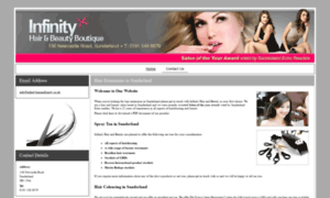 Infinityhairandbeauty.co.uk thumbnail