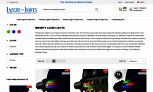 Infinitylaserlights.com thumbnail