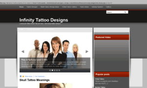 Infinitytattoodesigns.com thumbnail