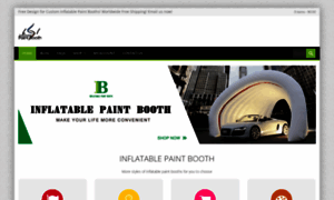 Inflatable-paint-booth.com thumbnail