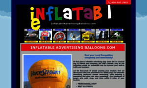 Inflatableadvertisingballoons.com thumbnail