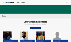 Influencers.cxoforum.global thumbnail