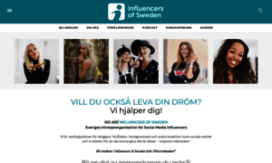 Influencersofsweden.se thumbnail