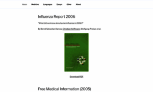 Influenzareport.com thumbnail