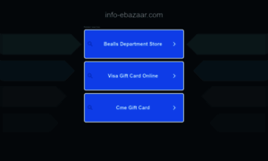 Info-ebazaar.com thumbnail