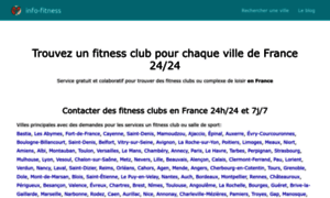 Info-fitness.com thumbnail