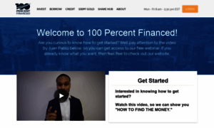 Info.100percentfinanced.com thumbnail