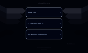 Info.alphadrive.org thumbnail