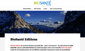 Info.biosante-editions.com thumbnail
