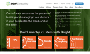 Info.brightcomputing.com thumbnail