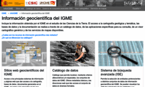 Info.igme.es thumbnail