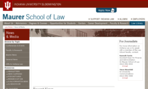 Info.law.indiana.edu thumbnail