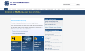 Info.maths.ed.ac.uk thumbnail