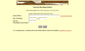 Info.sos.state.tx.us thumbnail