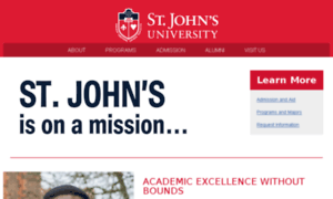 Info.stjohns.edu thumbnail