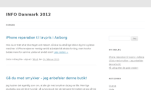 Info2012.dk thumbnail