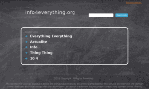 Info4everything.org thumbnail