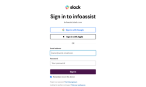 Infoassist.slack.com thumbnail