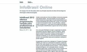 Infobrasiltv.wordpress.com thumbnail