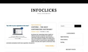 Infoclicks.net thumbnail