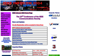 Infocom2004.ieee-infocom.org thumbnail