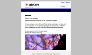 Infocore.co.jp thumbnail