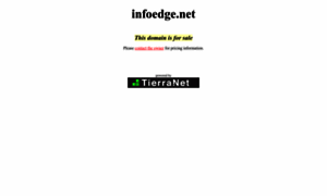 Infoedge.net thumbnail