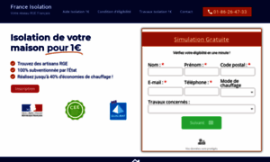 Infofranceisolation.com thumbnail
