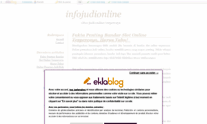 Infojudionline.kazeo.com thumbnail