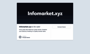 Infomarket.xyz thumbnail