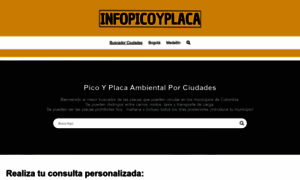 Infopicoyplaca.co thumbnail