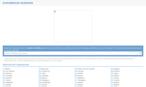 Informacion-telefonos.com thumbnail