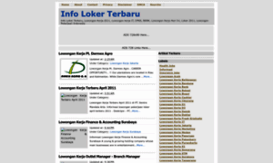 Informasi-lowongankerja-terbaru.blogspot.com thumbnail