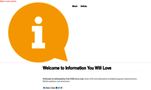 Information-you-will-love.com thumbnail