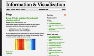 Informationandvisualization.de thumbnail