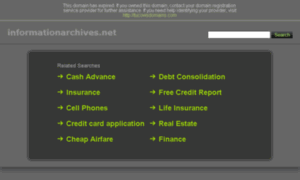 Informationarchives.net thumbnail