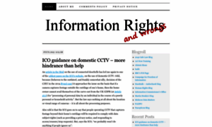 Informationrightsandwrongs.com thumbnail