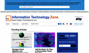 Informationtechnologyzone.com thumbnail