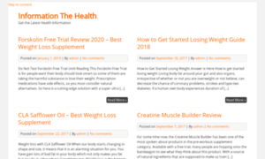 Informationthehealth.net thumbnail