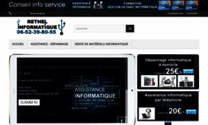 Informatique-rethel.fr thumbnail